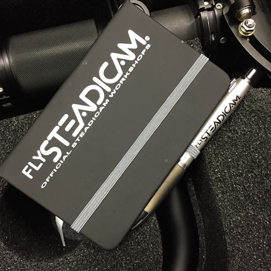 Flysteadicam Official Notebook & Pen